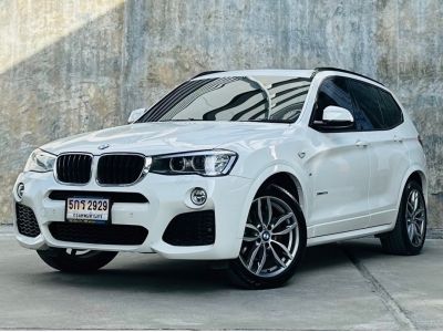 BMW X3 2.0d M SPORT โฉม F25 ปี 2017 ไมล์ 90,000 Km